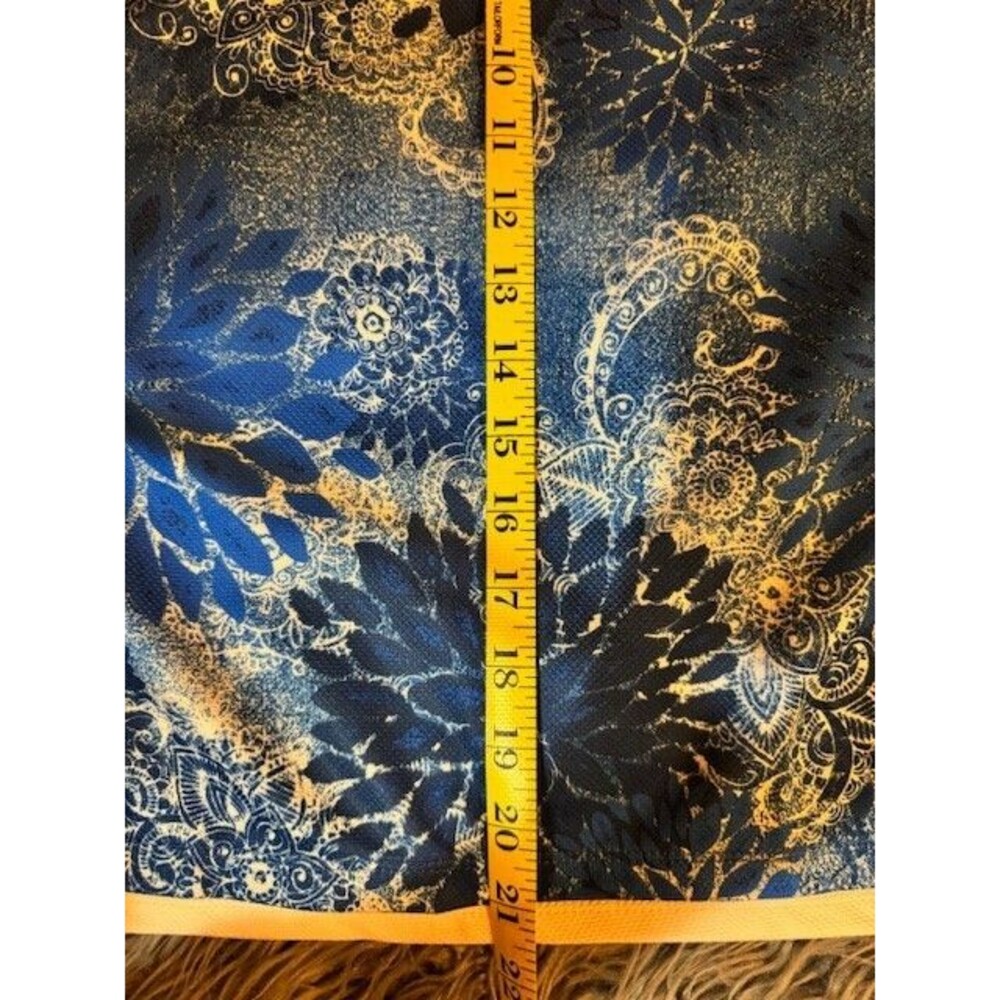 Penn‎ State Womens LRG Floral Paisley Sleeveless Tank Top Knights Apparel NEW - Picture 9 of 10